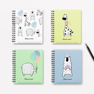 PAPERMASHOW  MINI NOTE BOOK สมุดโน๊ตเล็กพกพา