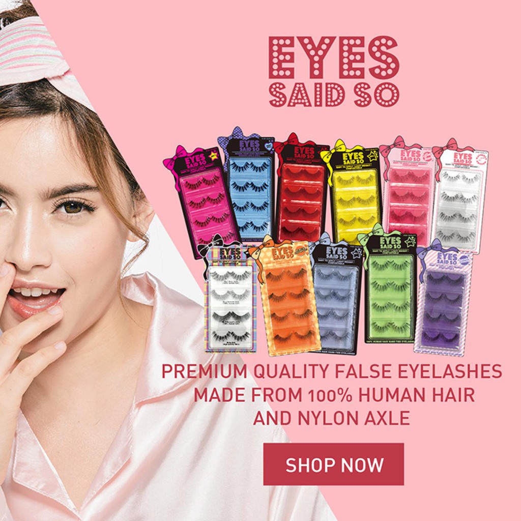 EYES SAID SO - EYELASHES 4คู่