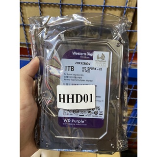 WD Purple 1TB 2TB 4TB 3.5" Harddisk for CCTV ( สีม่วง ) (by SYNNEX)