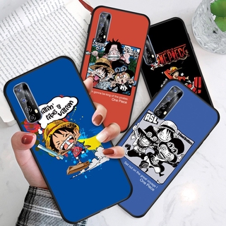 For Oppo Realme 7 5G Realme 7 8 Pro X7 Pro 4G/5G 7i 20 Pro กันกระแทกการ์ตูนตลกลูฟี่เคสอะนิเมะ OnePiece ปลอกซิลิโคน TPU นุ่มเคสโทรศัพท์เคสโทรศัพท์