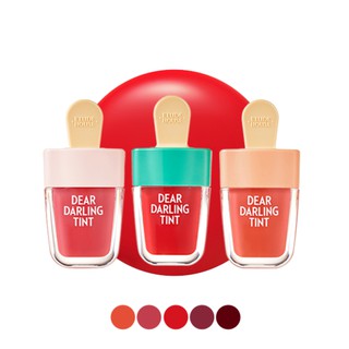 โค้ดPF2A8ZD ลด10% ของแท้/พร้อมส่ง Etude House Dear Darling Water Gel Tint Ice Cream 4.5g