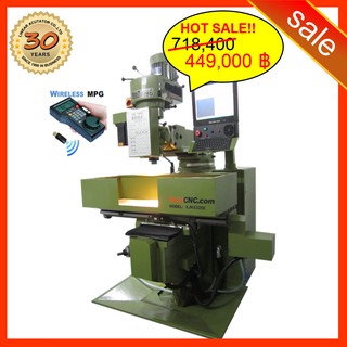 215.	CNC Milling รุ่น CM1270 CM-1270 NCs พร้อม Wireless MPG Spindle 3HP 1900x1690x2100mm เครื่องซีเอ็นซี มิลลิ่ง