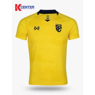 Warrix เสื้อเชียร์ฟุตบอลทีมชาติไทย ปี 2020 WA-20FT53M เหลืองกรม