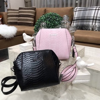 แท้💯% GUESS CROC MINI SHOULDER BAG 2017