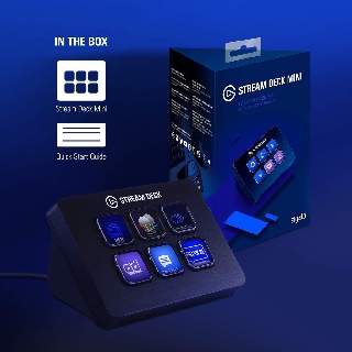 อุปกรณ์สำหรับสตรีมเมอร์ KEYPAD ELGATO STREAM DECK MINI