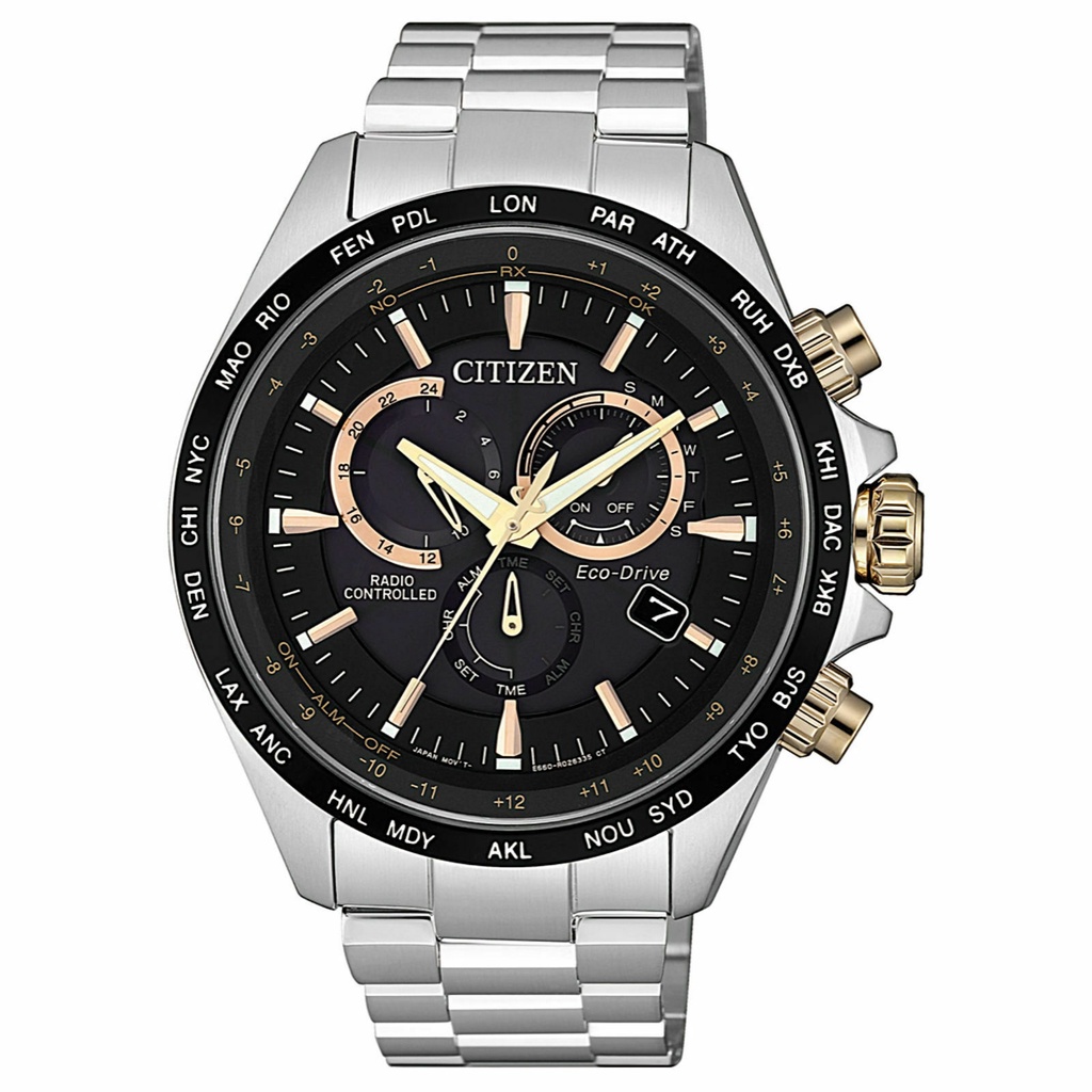 CITIZEN CB5834-86E Eco-Drive Radio-Controlled Perpetual Calendar Watch  WARRANTY | Shopee Thailand