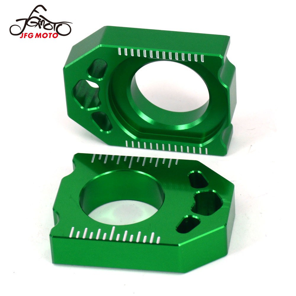 ตัวปรับโซ่บล็อกเพลา CNC สำหรับรถ KX125/250 ปี2003-2008 KX250F 2004-2016 KX450F 2006-2016 KLX450R 2008-2015 อะไหล่รถแข่งมอเตอร์ครอส ราคา ถูกที่สุด ดีลบีเคเค แกลเลอรีภาพที่ 5