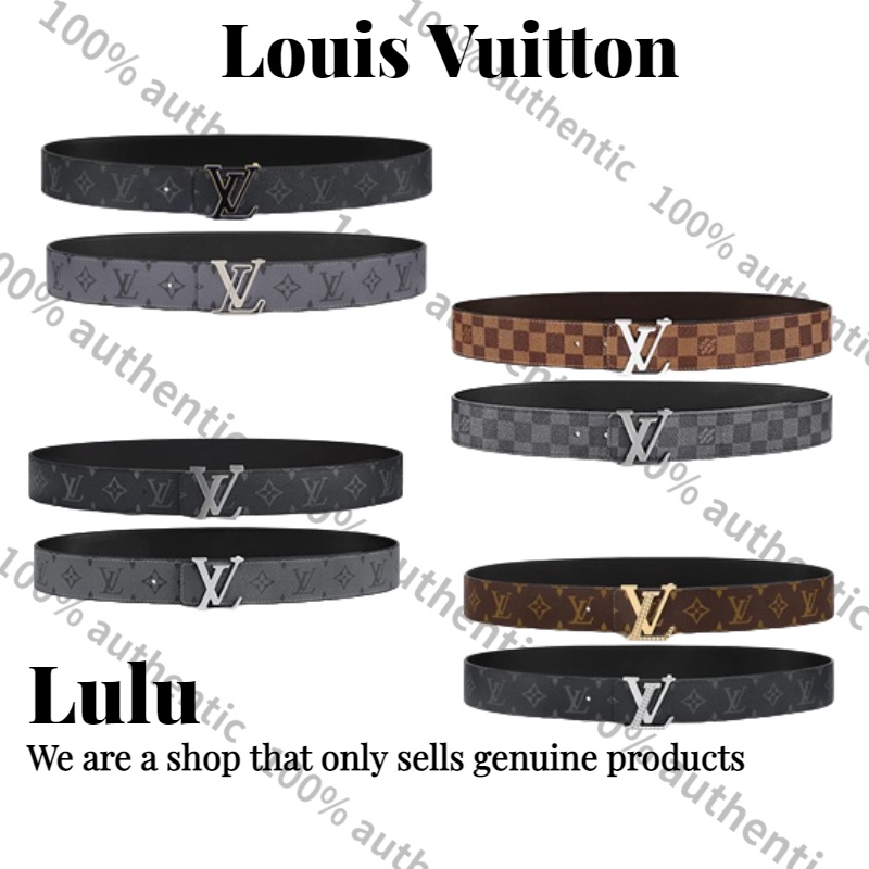 Louis Vuitton MONOGRAM Lv Initials 40Mm Reversible Belt (M0534V, M0613T,  M9043V, M0212U, M0213U, M0285V, M0569Q, M0566Q)