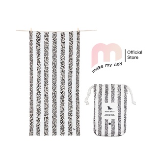 Dock &amp; Bay ผ้าเช็ดตัวแห้งไว รุ่น Beach Towel สี DASHING LEOPARD นำเข้าจากอังกฤษ