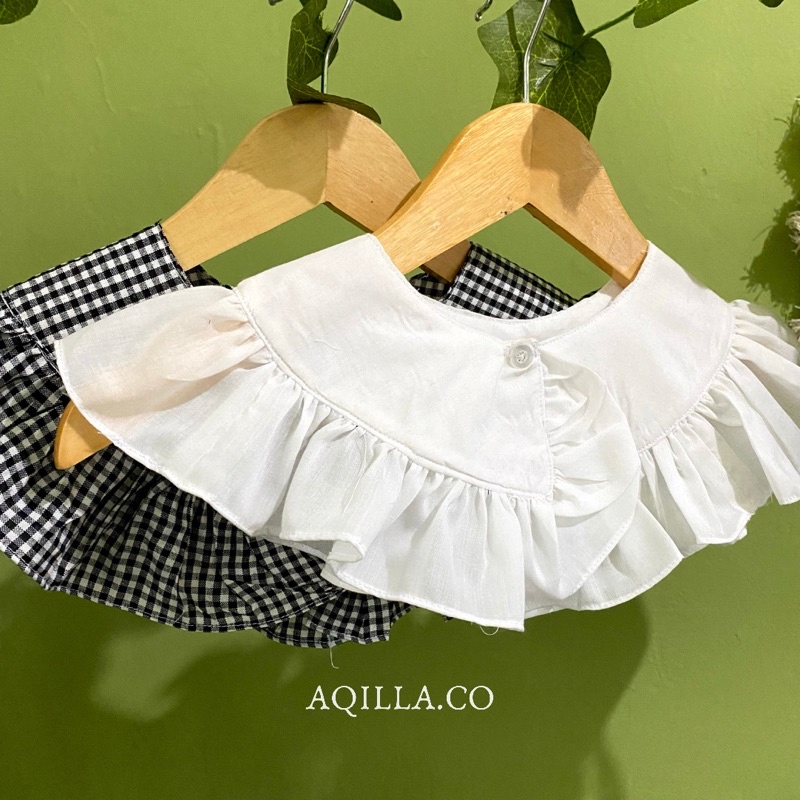Cia FAKE COLLAR RUFFLE | ปกเสื้อปลอม RUFFLE | เชิ้ตคอปก