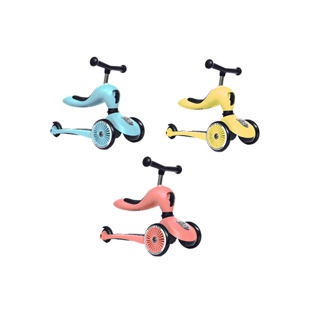 [ใส่โค้ดลดเพิ่ม] รถขาไถลูกเซเลป Scoot & Ride รุ่น HighwayKick1 สกู๊ตเตอร์และจักรยานขาไถในคันเดียว! รับประกันสินค้า 2 ปี