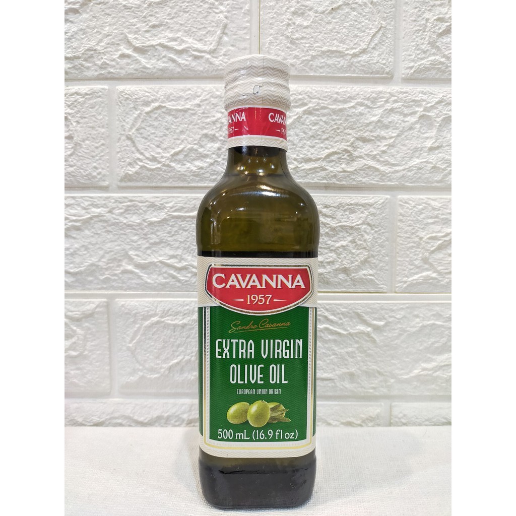 Cavanna Extra Virgin Olive Oil 500ml Shopee Thailand
