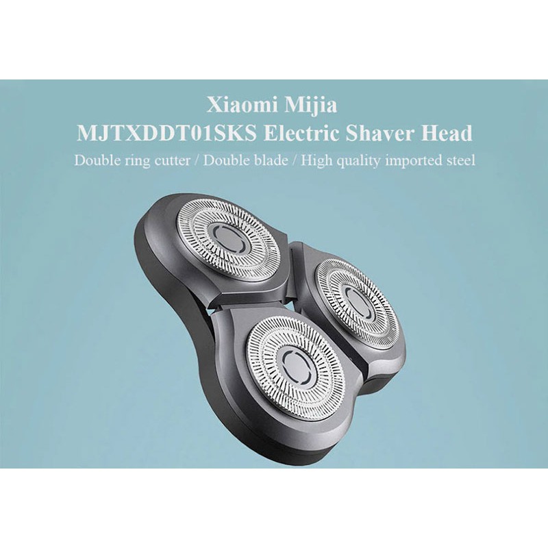 หัวเปลี่ยน Xiaomi Electric Shaver Cutter Head สำหรับ S300 / S500 / S101 ใบมีดโกนสำหรับเครื่องโกนหนวดไฟฟ้า