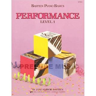 (โค้ดINCSM2Lลด70฿) Bastien Piano Basics, Performance Level 1 WP211