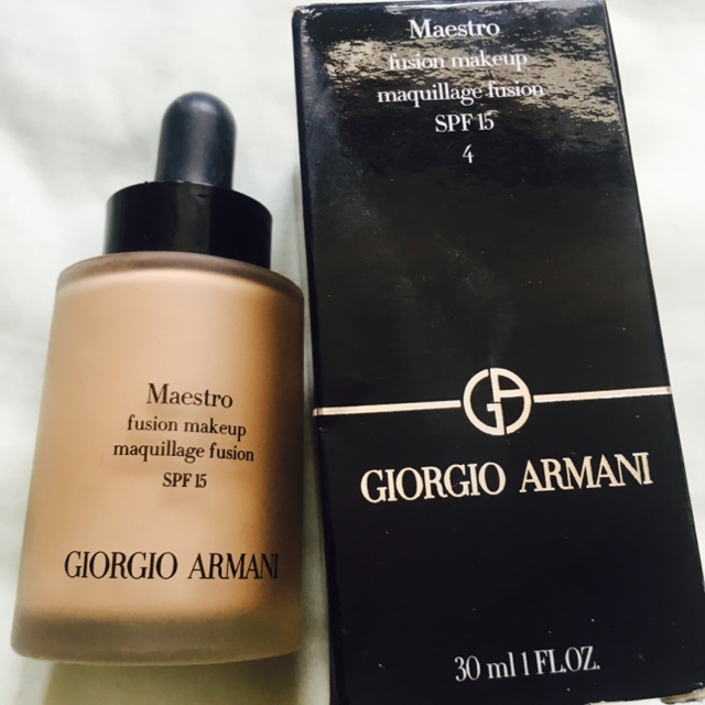 พร้อมส่ง ❗️Used  รองพื้น Giorgio Armani Maestro สี 4