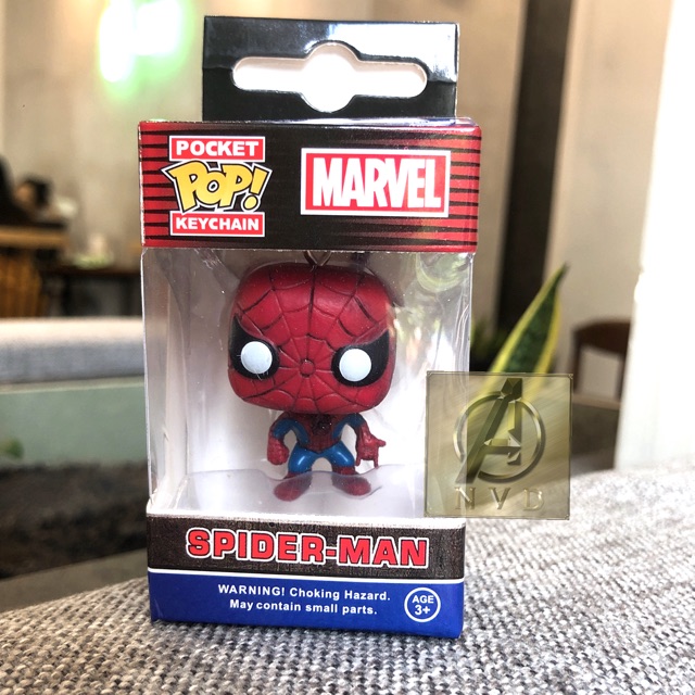 พวงกุญแจ Marvel Funko pop Spiderman