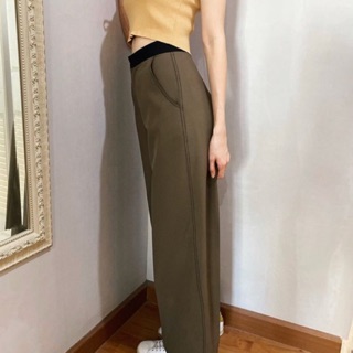 Sewing pants in Olive