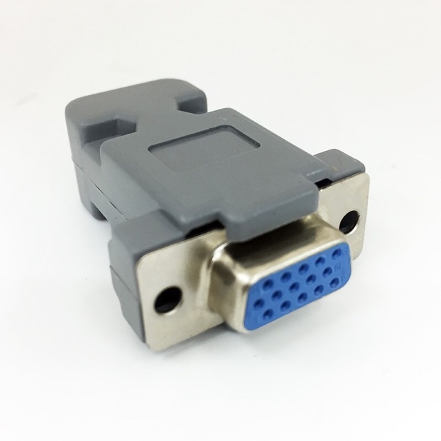 หัวประกอบ ฝาประกอบ ฝาครอบ Serial(DB9) / VGA(DB15)
