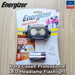 Energizer® Hard Case® Professional LED Headlamp Flashlight 325 Lumens ไฟฉายคาดศีรษะ ไฟฉายคาดหัว