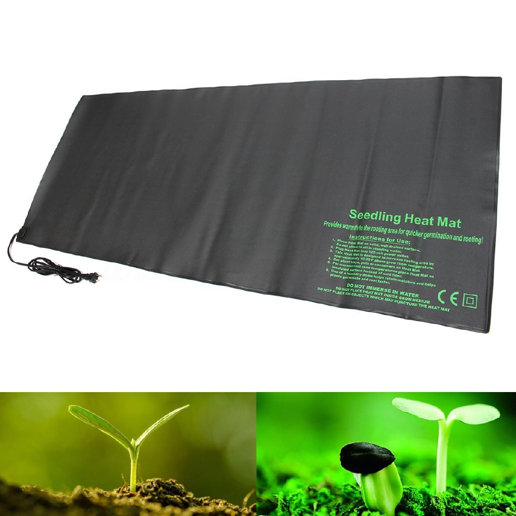 121x52cm Waterproof Seedling Heat Mat Plant Starter Warm Pad