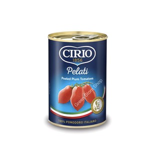 Cirio Whole Peeled Plum Tomatoes 400g. ( มะเขือเทศปอกผิว)