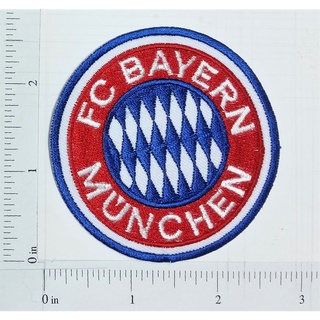 FC BAYERN MUNCHEN Football Club logo โลโก้ทีมฟุตบอล บาเยิร์นมิวนิค ตัวรีดติดเสื้อ เย็บติดเสื้อ ตกแต่งเครื่องแต่งกาย