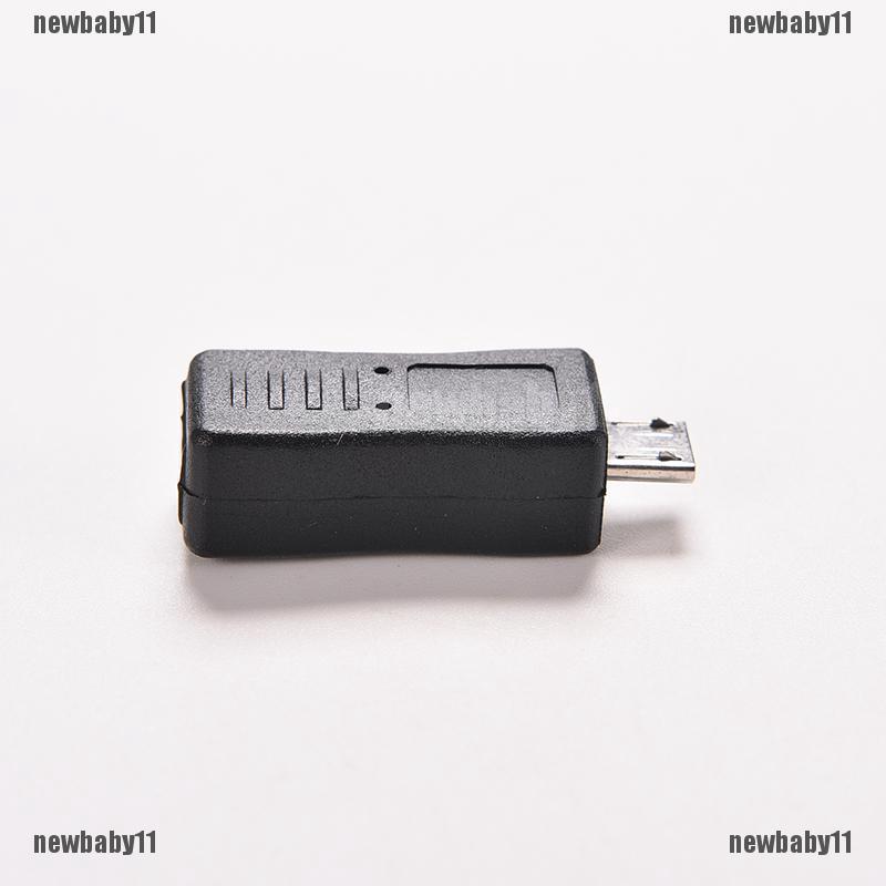 ♪Nb&amp;1 อะแดปเตอร์แปลงสายชาร์จ USB ตัวเมีย เป็น Micro USB ตัวผู้ F/M ขนาดเล็ก