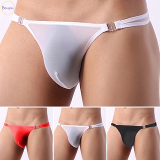 Thong RiseUnderwear กางเกงชั้นใน เซ็กซี่ ระบายอากาศ กระดุม กางเกงชั้นในต่ํา