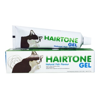 HAIRTONE GEL อาหารเสริมวิตามินและไขมัน (ช่วยระบายก้อนขน) สุนัขและแมว 70 กรัม