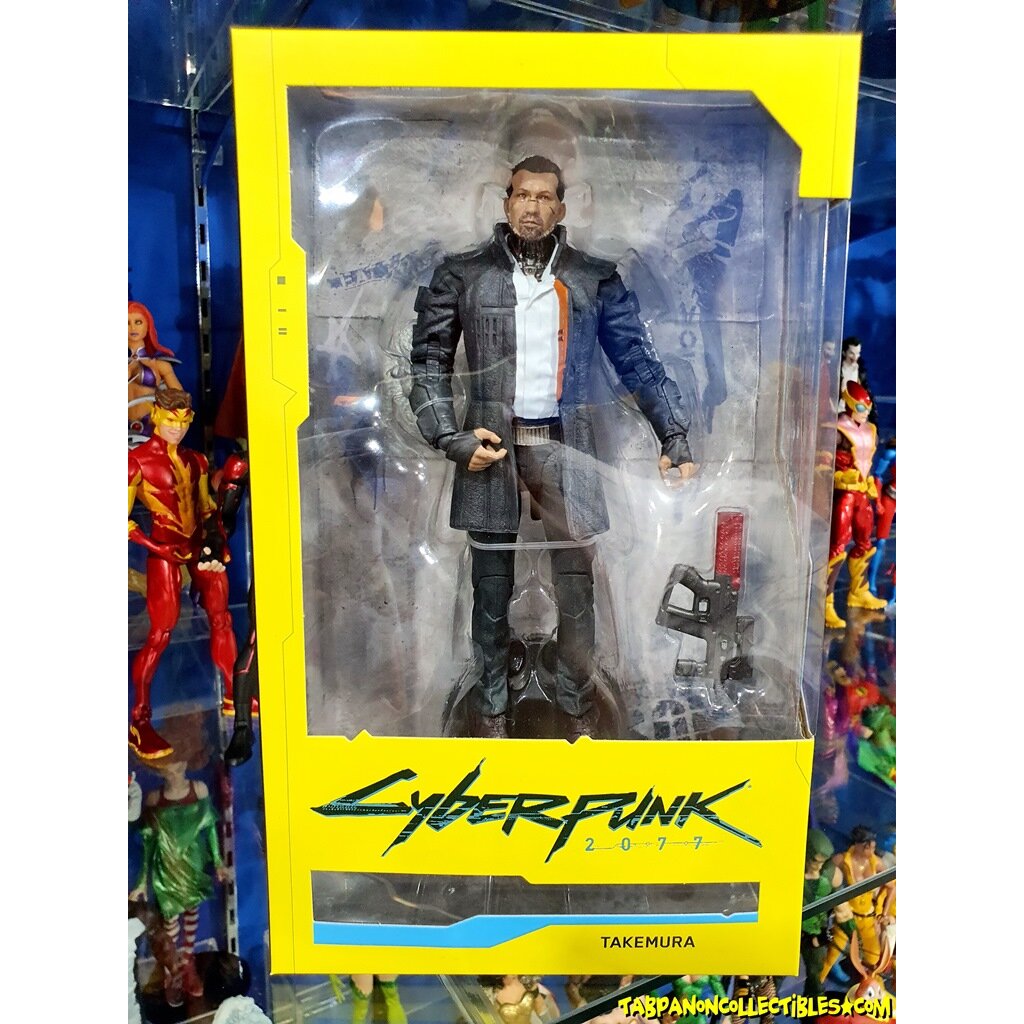 2020.09] McFarlane Cyberpunk 2077 Wave 2 Takemura 7-Inch Action Figure |  Shopee Thailand