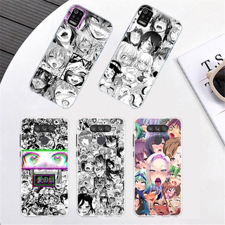 เคสโทรศัพท์มือถือ แบบใส ลายอนิเมะญี่ปุ่น Ahegao สําหรับ Infinix Hot 11 11S Zero 8 8i X S5 Pro NEO NFC Lite ON1