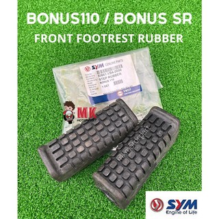 Sym Bonus110 / Bonus110SR ยางพักเท้าหน้า Getah Pemijak Kaki Depan EBonus, Bonus SR