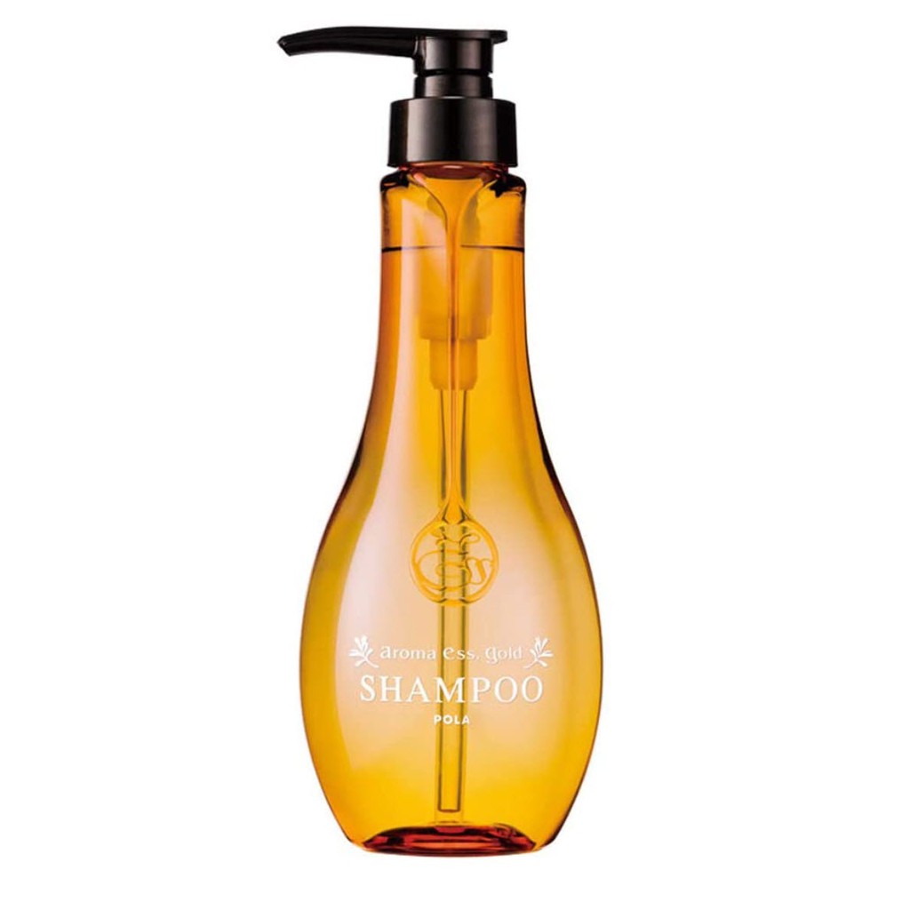 POLA aroma Ess Gold Shampoo 460ml แชมพู ปราศจากสิริโคน สินค้าจากญี่ปุ่น