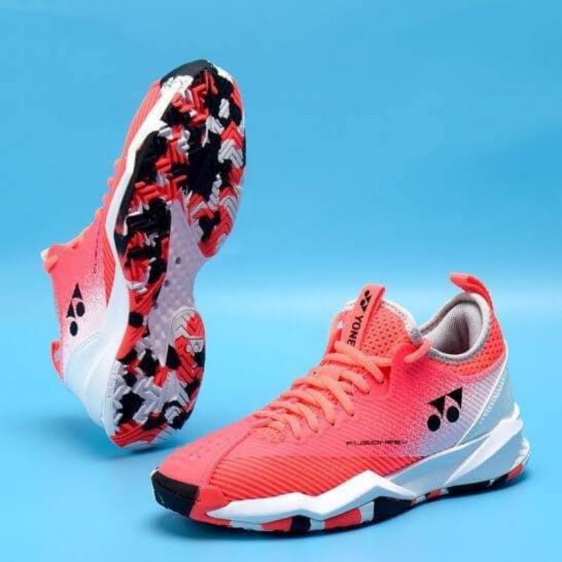 Yonex รองเท้าเทนนิส Power Cushion Fusionrev 4 | Orange/White 
