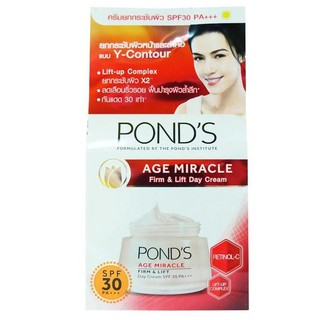 PONDS Age Miracle Firm &amp; Lift Day Cream SPF30 PA++ 50g. ครีมยกกระชับผิว สำหรับกลางวัน