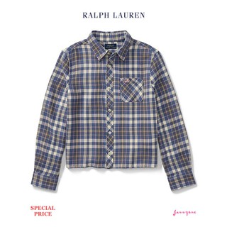 RALPH LAUREN PLAID COTTON SHIRT