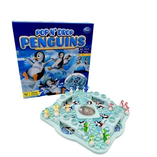 บอร์ดเกม บอร์ดเกมส์ POP N DROP PENGUINS พร้อมส่งจากไทย