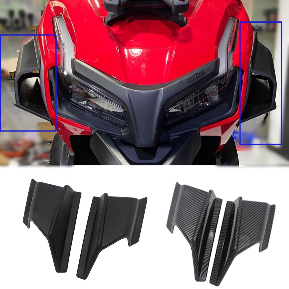 SEMSPEED Carbon Black For HONDA ADV350 adv 350 2022 2023 Motorcycle Left Right Front Pneumatic Fairi