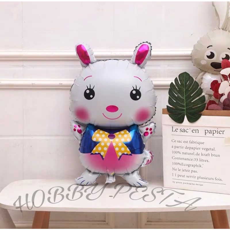 RABBIT FOIL BALLOONS / RABBIT BALLOONS / RABBIT CHARACTER BALLOONS / RABBIT BALLOONS / RABBIT CHARAC