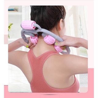 Abloom ไม้นวด อุปกรณ์นวด คลายกล้ามเนื้อ แบบมีด้ามจับ 360 องศา 360 Degree Ring Clamp Massage Stick Massager