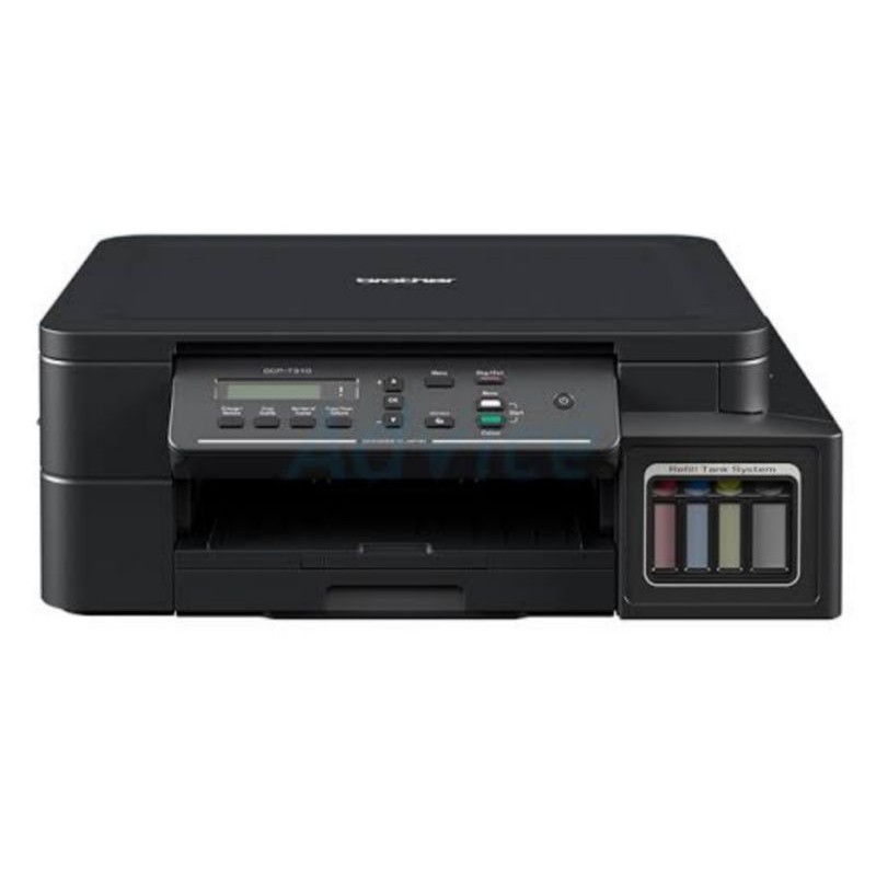 เครื่องปริ้นเตอร์มัลติฟังก์ชันอิงค์เจ็ท Brother DCP-T310 มือสอง พร้อมใช้ เปลี่ยนหัวพิมพ์ใหม่ อุปกรณ์