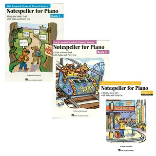 Hal Leonard Student Piano Library: Notespeller for Piano, Book 1,2,3