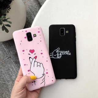 เคสโทรศัพท์มือถือ ป้องกันรอย สําหรับ Samsung Galaxy J 6 2018 / J6 Prime / J6 Plus / J6 +