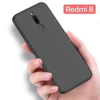 TPU CASE เคสเสียวหมี่ Xiaomi REDMi 8 เคสซิลิโคน เคสนิ่ม สวยและบางมาก เคสสีดําสีแดง [ส่งจากไทย] icitcase