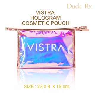 VISTRA HOLOGRAM COSMETIC POUCH กระเป๋าเครื่องสำอางค์ โฮโลแกรม ขนาด 23 × 8  × 15 เซนติเมตร