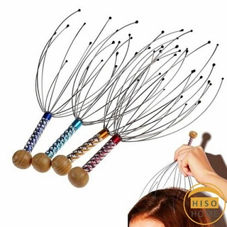 นวดหัว เพื่อความผ่อนคลาย เครื่องนวดศีรษะ ​ไม้เกาหัว Head massager