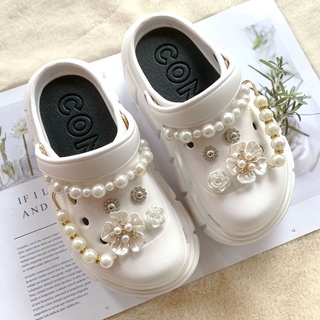 【😍Ooyoudo】อุปกรณ์เสริมหัวเข็มขัด สําหรับตกแต่ง crocs【แตะผู้หญิง jibbitz อุปกรณ์เสริม】