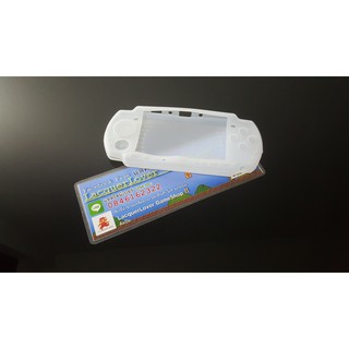 Silicone Case Clear for PSP 2000 3000 (NEW) ซิลิโคนเคสสำหรับเครื่อง PSP รุ่น 2000 3000 สีขาวใส !!