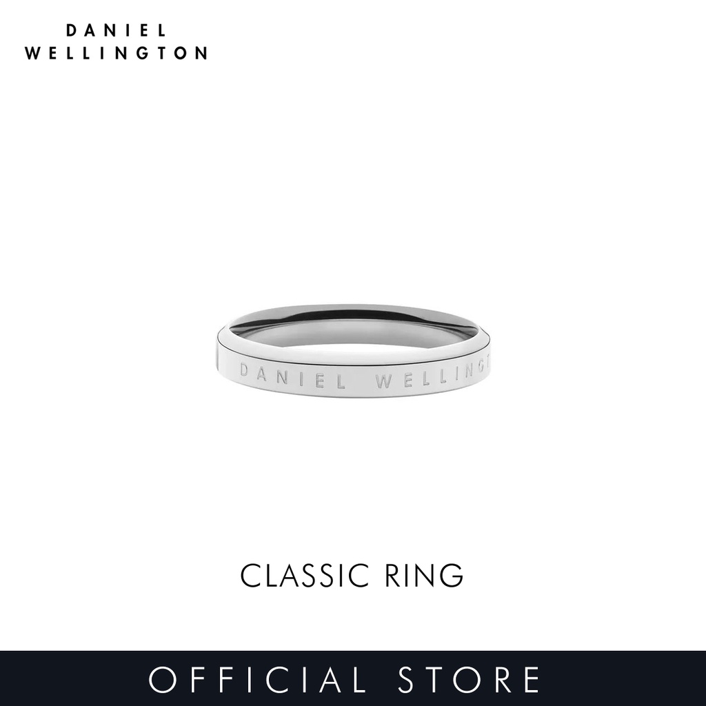 Daniel Wellington แหวน CLASSIC RING 58 มม สีเงิน