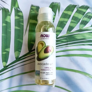 79% Sale!!! EXP:08/2022-08/2023 น้ำมันอโวคาโดบริสุทธิ์ Solution Avocado Oil 100% Pure Moisturizing Oil 118 mL (Now)